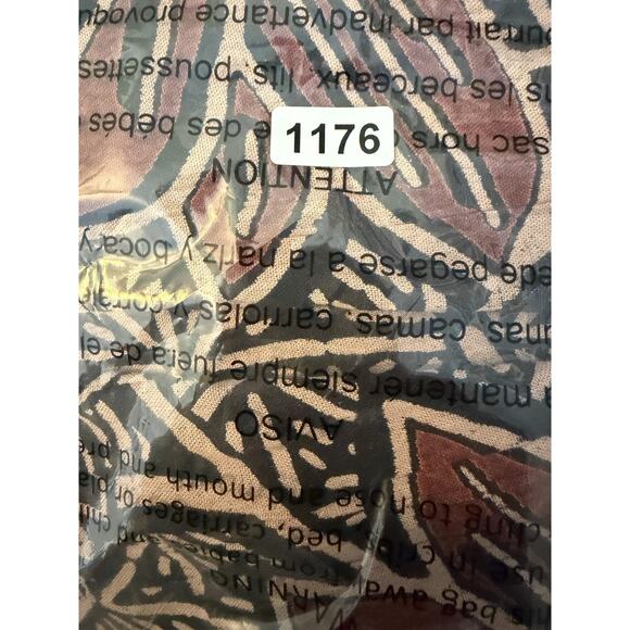 Angie Dress Womens‎ Medium Floral Boho Midi 3/4 Sleeve Twist Keyhole Festival - Picture 6 of 6